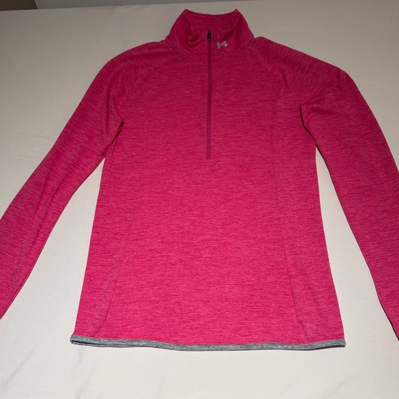 Under Armour Vibrant Pink 1/2 zip - Picture 6 of 8